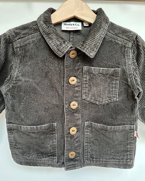 Loved FOUNDRY Jacket Olive Corduroy 2/3 Years