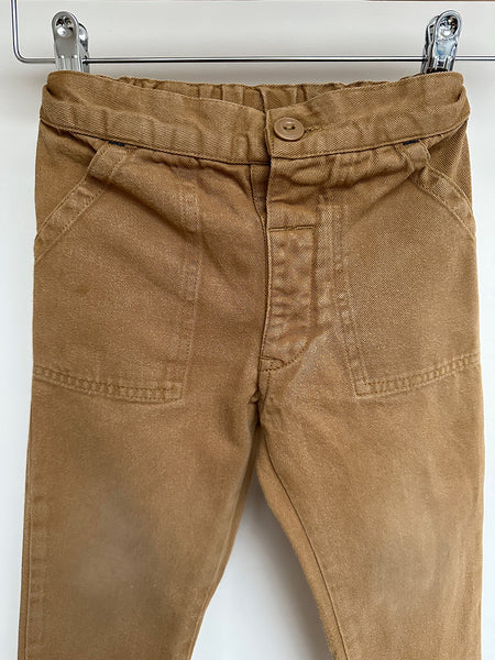 Loved Utility trouser Tan size 8/9 years