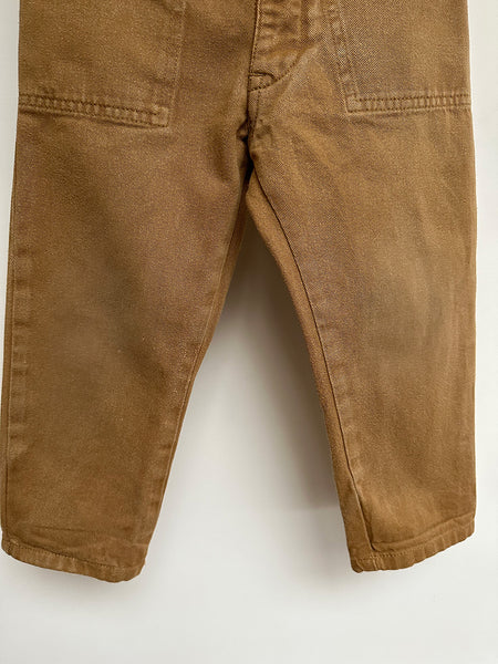 Loved Utility trouser Tan size 8/9 years