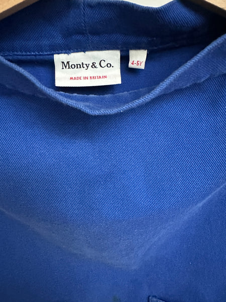 Loved SEAFARER Smock Royal Age 4/5 years