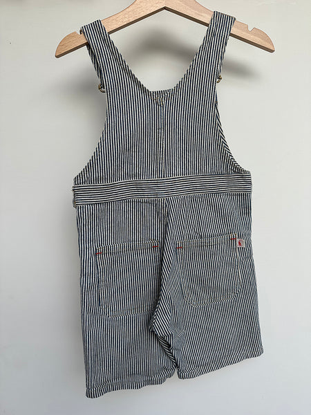 Loved SHORT Porter Dungaree Indigo Stripe - 2-3 Years