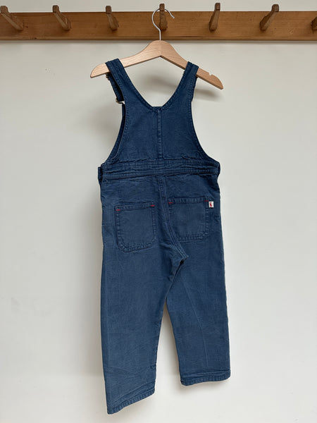 Loved PORTER Dungaree Navy - 4/5 Years