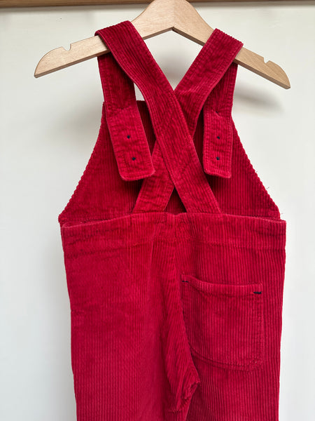 Loved DOCKER Overall Age 2/3 Years Red