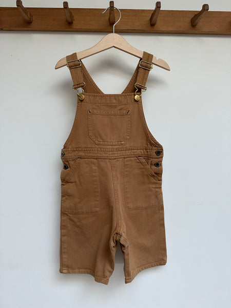 Loved Short PORTER Dungaree Tan - 5-6 Years