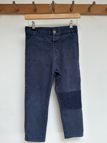 Loved Utility trouser Navy size 8/9 years