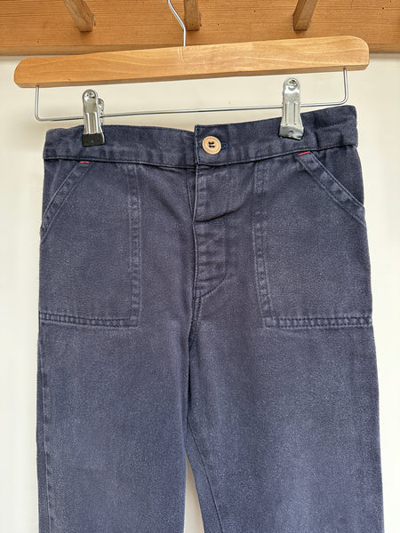 Loved Utility trouser Navy size 6/7 years