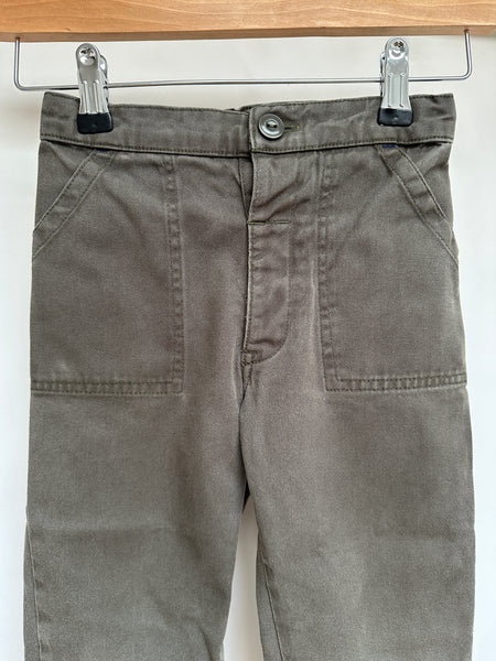 Loved Utility trouser Olive size 4/5 years
