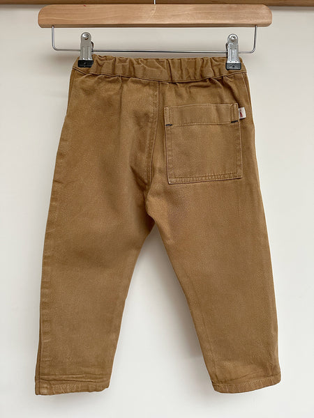 Loved Utility trouser Tan size 8/9 years